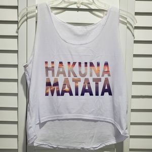 Disney's Lion King themed tank top